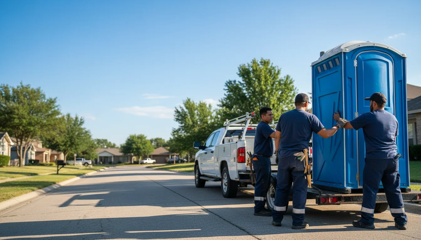 Portable Toilet Rental in Throckmorton, TX near me